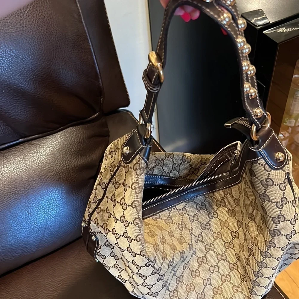 Gucci Monogram Hobo